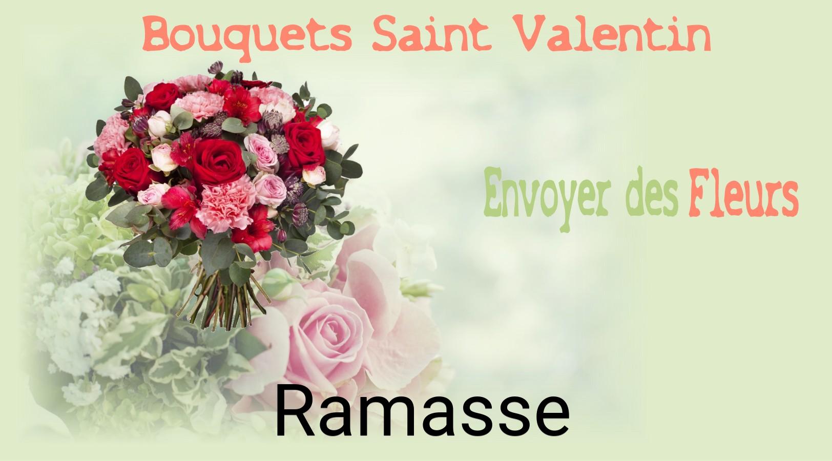Roses de Saint-Valentin livrées à Ramasse